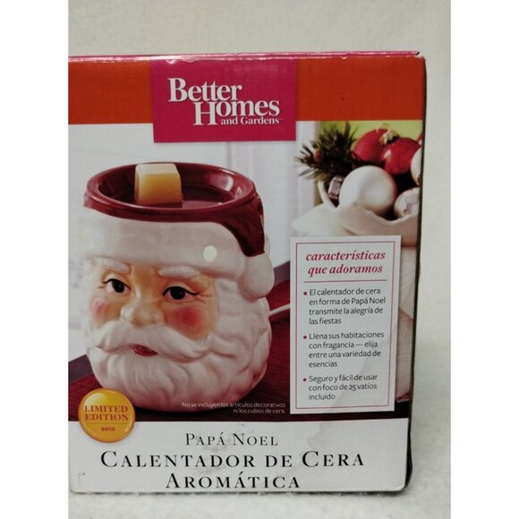 Better Homes & Gardens Santa Claus Scented Wax Warmer 2012 Limited Edition - Picture 5 of 6